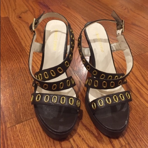 Strappy Platform Heels - Picture 1 of 3